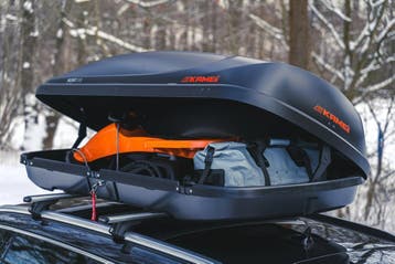 Dakkoffer Kamei Husky 510 - matzwart, Ophalen, Nieuw