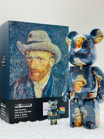 Medicom toy - BE@RBRICK 400% & 100% Vincent Van Gogh