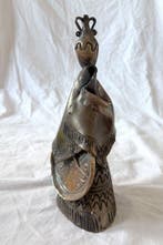 Beeld, Sardischen Frauenfigur - 21 cm - Keramiek - 1965