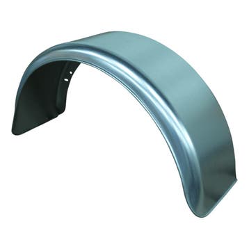 De Haan Spatscherm enkel as staal 190mm x 645mm rond model, Ophalen of Verzenden, Nieuw