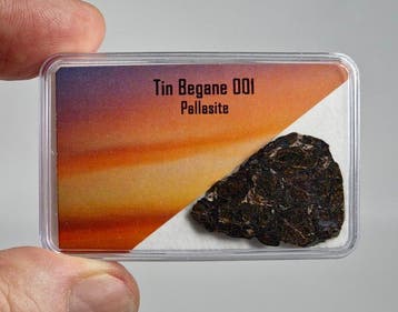 Tin Begane 001 Pallasietmeteoriet - 2.89 g