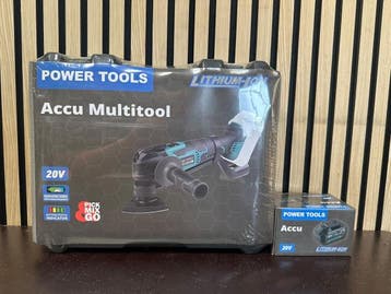 Veiling - 20V Accu Multitool met 4.0Ah Accu en Koffer, Nieuw
