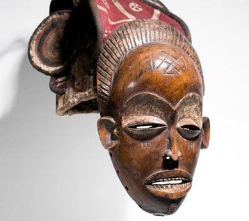 Masque Mwana Pwo - Chokwe - Angola, Antiek en Kunst