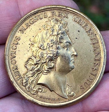 Frankrijk. Medal Louis XIV – Paix de Nimègue, 1678 par Jean