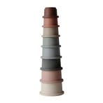 Mushie Stacking - Retro Pastel Kleuren (Leren en Spelen), Ophalen of Verzenden, Nieuw