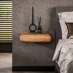 Nachtkastje Rinus met 1 lade, Huis en Inrichting, Slaapkamer | Nachtkastjes, Verzenden, Nieuw, Hout, 55 tot 70 cm