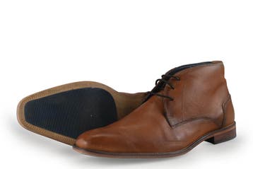 Manfield Veterschoenen in maat 43 Cognac, Kleding | Heren, Schoenen, Manfield, Overige kleuren, Verzenden, Zo goed als nieuw