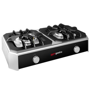 GGM Gastro | Gasfornuis tafelmodel - 790x465x215mm - 7,0 kW, Verzenden, Nieuw, Inbouw