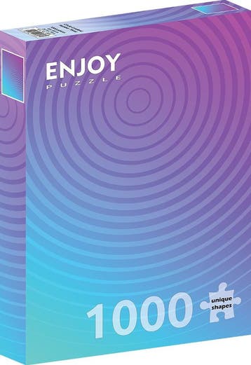 Circle Gradient Number Three Puzzel (1000 stukjes) | Enjoy, Verzenden, Nieuw