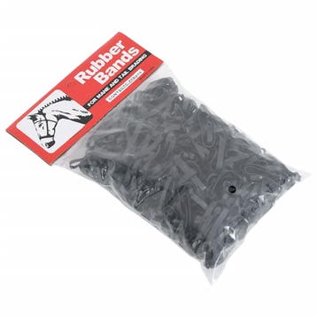 vidaXL Haarelastiekjes paard 500 st silicone zwart, Dieren en Toebehoren, Paarden en Pony's | Overige Paardenspullen, Verzenden