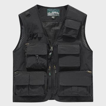 Herfst/Winter Heren Outdoor Werkkleding Vest met Mesh - Adem, Verzenden, Nieuw