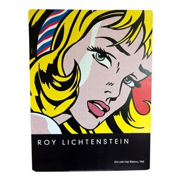 Roy Lichtenstein - Graphique De France - Girl with Hair, Antiek en Kunst