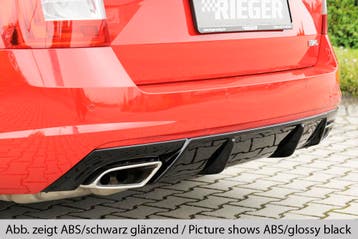Rieger diffuser | Octavia RS (5E): 06.13-01.17 (tot Facelift, Verzenden, Nieuw, Skoda