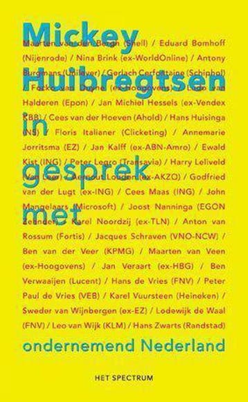 MICKEY HUIBREGTSEN IN GESPREK MET ONDERN - M. Huibregtsen, Verzenden, Zo goed als nieuw, M. Huibregtsen