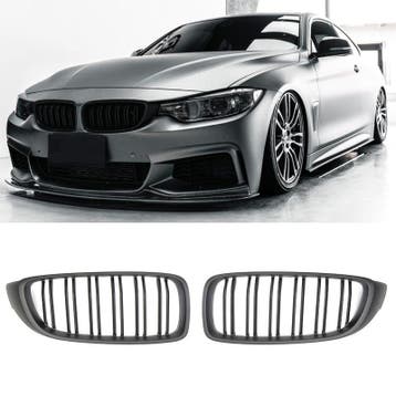 Grille Mat zwart geschikt voor BMW 4 Serie F32 | 2013-2021, Auto diversen, Tuning en Styling