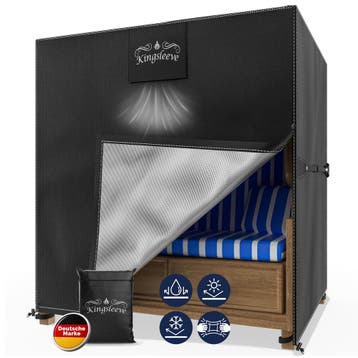 Strandstoelhoes antraciet 120x90x160/140cm 9100mm waterkolom, Verzenden, Nieuw