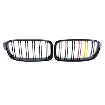 Grill Nieren BMW 3 Serie F30/F31 Glans Zwart / German ed., Ophalen of Verzenden, Nieuw