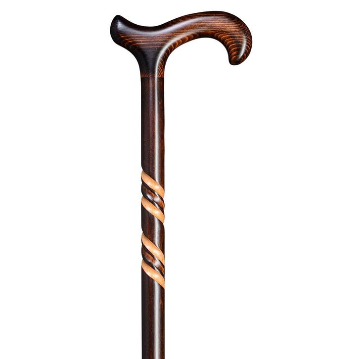 Wandelstok Gastrock SPIRAL-DERBY OMBRÈ hout, Diversen, Verpleegmiddelen, Nieuw, Ophalen of Verzenden