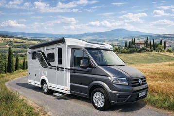 Luxe KNAUS VAN TI camper met AUTOMAAT huren | BOVAG verhuur, Caravans en Kamperen, Ophalen