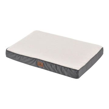 Hondenbed / hondenmand Milow - 92 x 69 x 8 cm - Beige, Dieren en Toebehoren, Hondenmanden, Verzenden, Nieuw