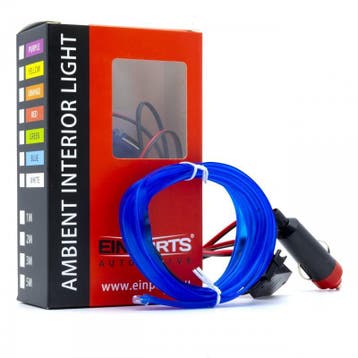 LED Interieur / sfeer verlichting strip - Blauw - 2 Meter, Verzenden, Nieuw