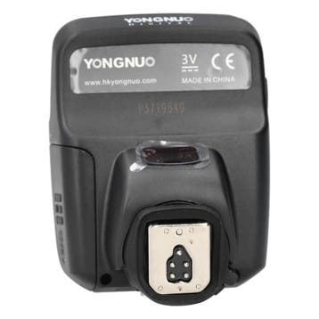 Yongnuo YN-E3-RT II trigger voor Canon met garantie, Ophalen of Verzenden, Gebruikt