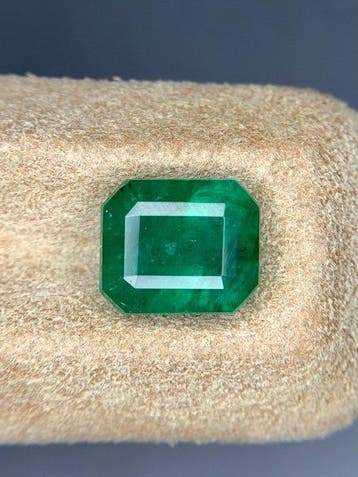 Zonder minimumprijs Groen Smaragd - 3.13 ct - nternational, Nieuw