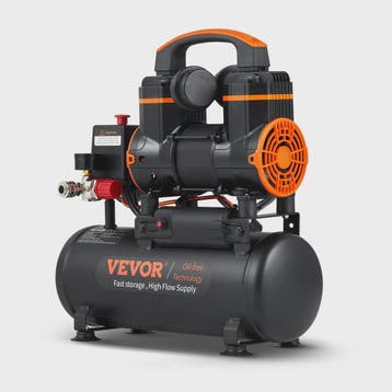 Stille Olievrije Air Compressor 900W - Draagbaar & Krachtig, Verzenden, Nieuw