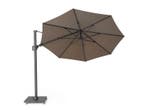 platinum zweefparasol Challenger T² premium ø3,5 havanna, Nieuw, 3 tot 4 meter, Zweefparasol, Kantelbaar