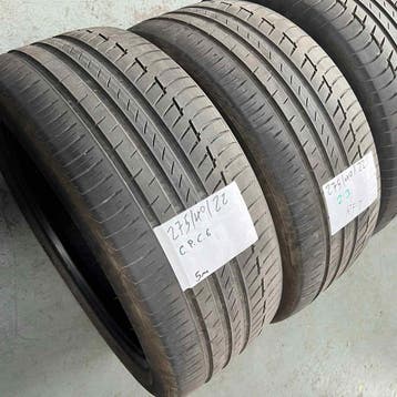 2 x Continental PremiumContact 6 275-40-22 Zomerbanden 5mm, Auto-onderdelen, Banden en Velgen, Gebruikt, 275 mm, Overige maten