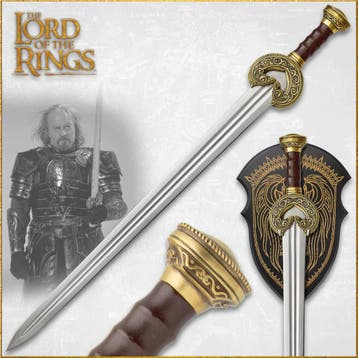 Lord of the Rings Replica 1/1 Herugrim Sword (Battle Forg..., Ophalen of Verzenden, Nieuw