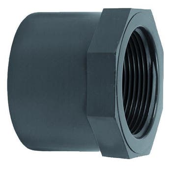 Pvc inlijmring, inwendig/uitwendig lijm x binnendr, Verzenden, Nieuw