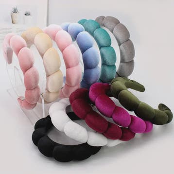 Luxe Velours Make-up Hoofdband - Comfortabel voor Gezichtswa, Verzenden, Nieuw
