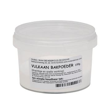 Molen de Hoop Vulkaan Bakpoeder 100gr, Verzenden, Nieuw