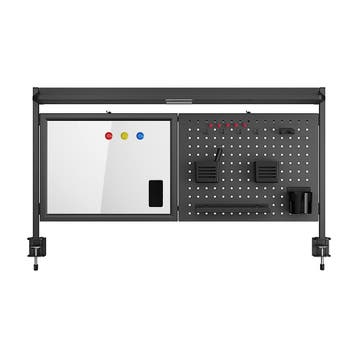 Bureau organizer Virvik zwart [en.casa], Verzenden, Nieuw