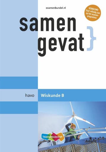 Samengevat Havo wiskunde B 9789006112498, Verzenden, Zo goed als nieuw