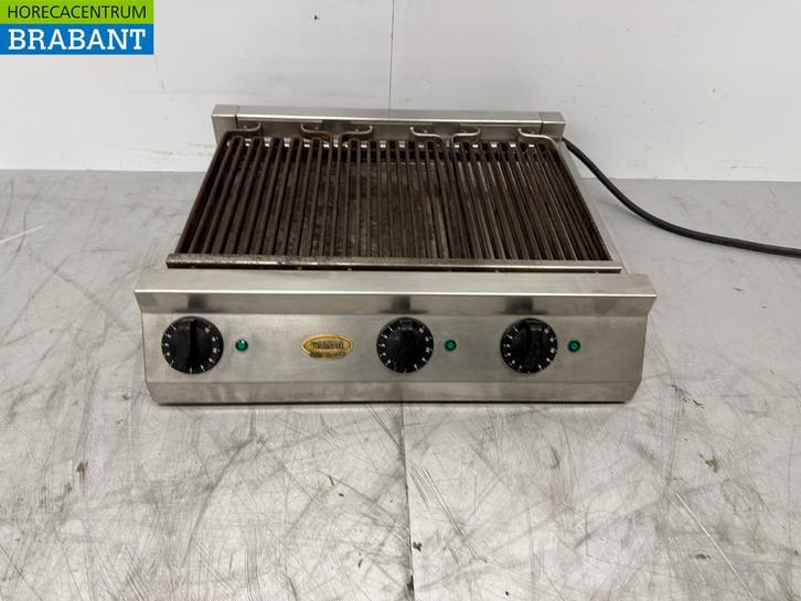 RVS Rosval Watergrill 59,5 cm 400V Horeca, Zakelijke goederen, Horeca | Keukenapparatuur, Gebruikt, Ophalen of Verzenden