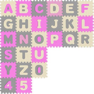 Puzzelmat 86-delig Roze (Puzzels - Puzzles, Speelgoed), Verzenden, Nieuw