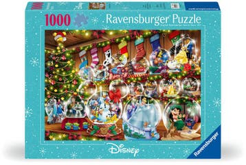 Disney - Snow Globes Puzzel (1000 stukjes) | Ravensburger -, Verzenden, Nieuw