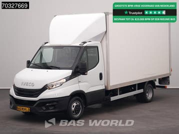 Iveco Daily 35C16 3.0L Laadklep Dubbellucht Bakwagen 160PK M, Stof, Gebruikt, Euro 6, Iveco