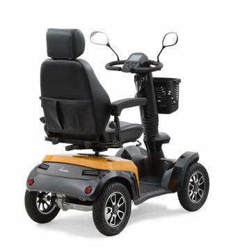 Life & Mobility Presto Geel 15 km/u Scootmobiel, Ophalen of Verzenden, Nieuw