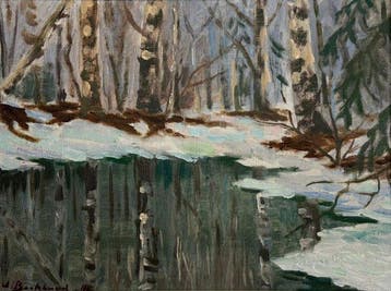 Scandinavian School (XX), Signed U. Backlund - Nordic, Antiek en Kunst, Kunst | Schilderijen | Klassiek