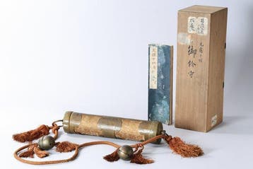 Boeddhistische objecten - Belamulet met originele houten