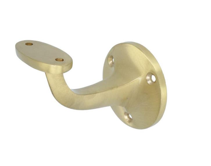 Leuninghouder Opschroevend Vlak Zadel messing mat goud, Auto-onderdelen, Interieur en Bekleding, Verzenden