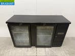 Saro Barkoeling 2 Glazen Klapdeuren 146 cm 230V Horeca, Ophalen of Verzenden, Gebruikt