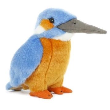 Semo ijsvogel knuffel - pluche - 15 cm - vogel knuffel, Verzenden, Nieuw