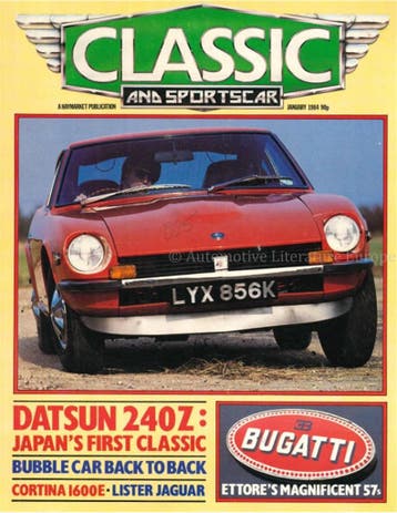 1984 CLASSIC AND SPORTSCAR MAGAZINE (01) JANUARI ENGELS, Nieuw, Author