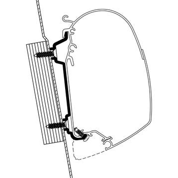 Thule Ford Transit High Roof Adapter, Nieuw