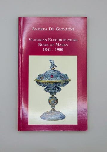 Victoriaanse Elektroplaters Boek der Merken 1841-1900, Antiek en Kunst