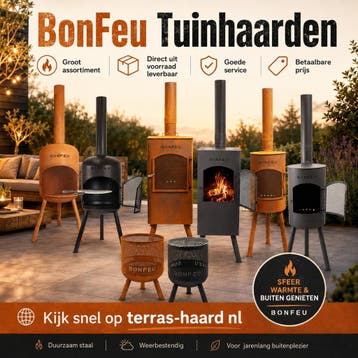 BonFeu tuinhaard kopen? Groot assortiment direct op voorraad, Verzenden, Nieuw